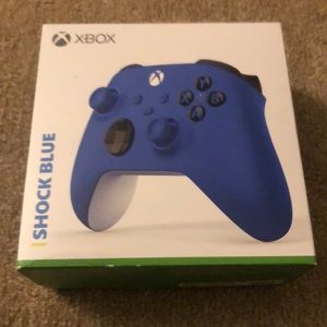 Xbox one controller shock blue